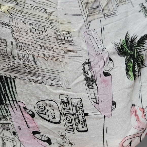 Zara Retro Hawaiim Shirt - Picture 4 of 10